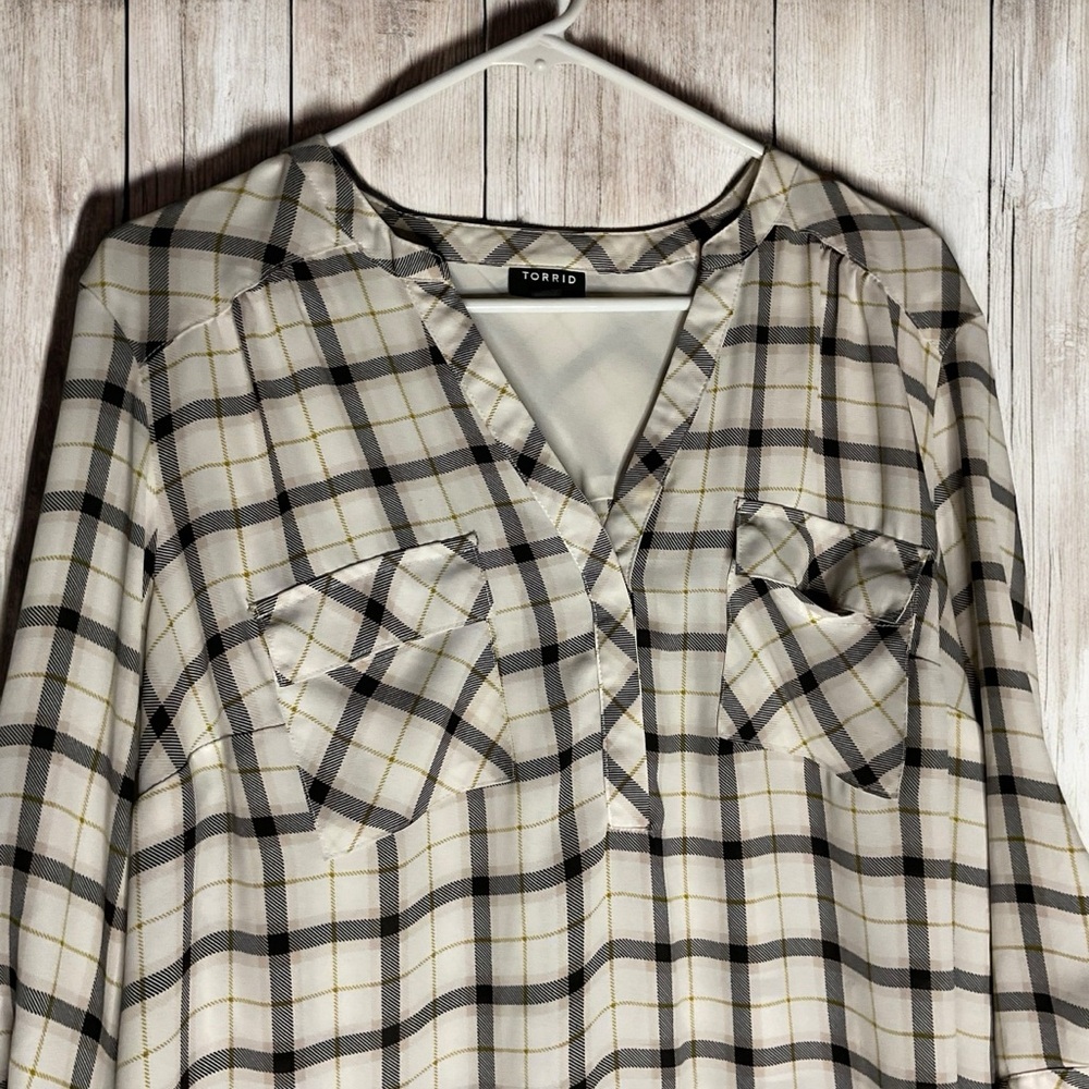 Torrid plaid Harper - 0X - Picture 3 of 4